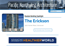 Tablet Screenshot of pnwarchitecture.com